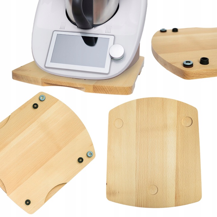 PODSTAWKA DESKA POD THERMOMIX TERMOMIKS TM6 TM5 SOLIDNE DREWNO