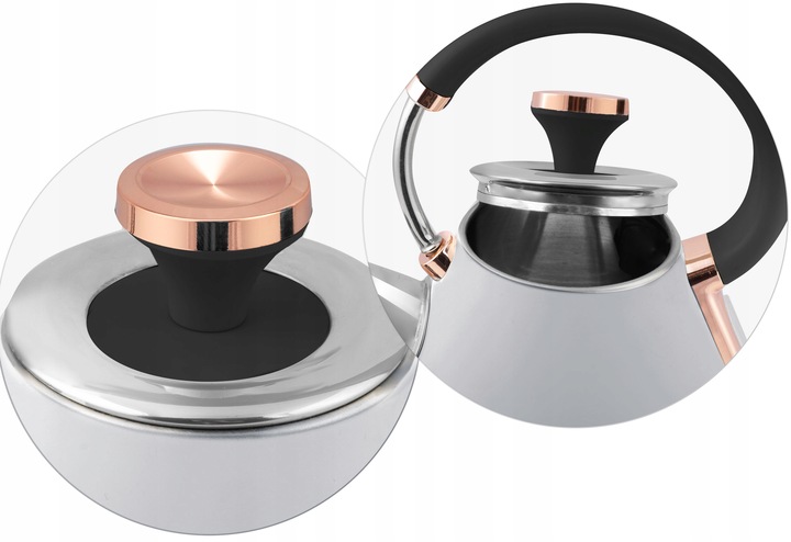 CZAJNIK ELEKTRYCZNY Z TERMOMETREM BEZPRZEWODOWY RETRO 1,7L BERDSEN