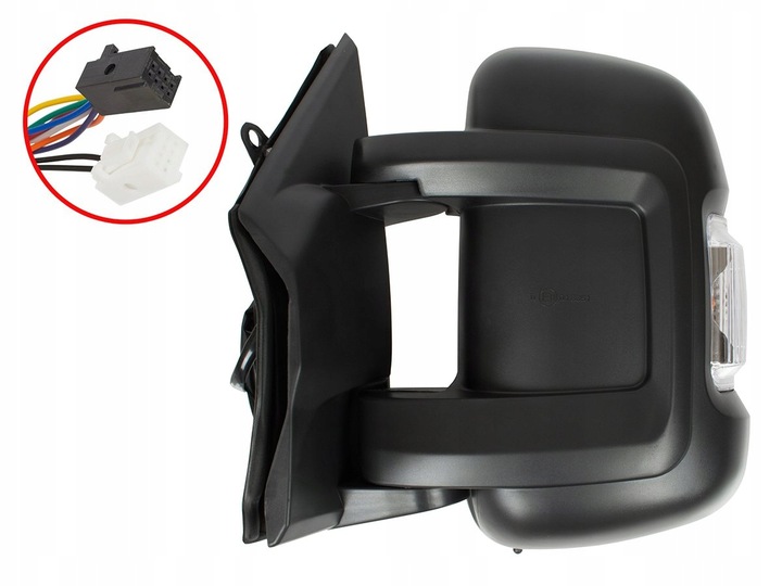 LUSTERKO ELEKTRYCZNE OGRZEWANE LEWE Ducato Jumper Boxer 06- + CZUJNIK