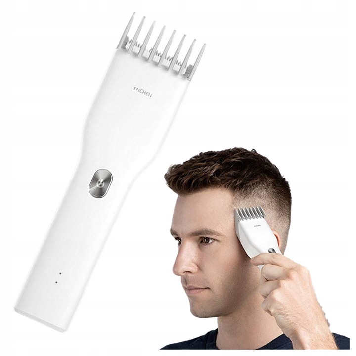 Enchen Boost maszynka do strzyżenia włosów biała