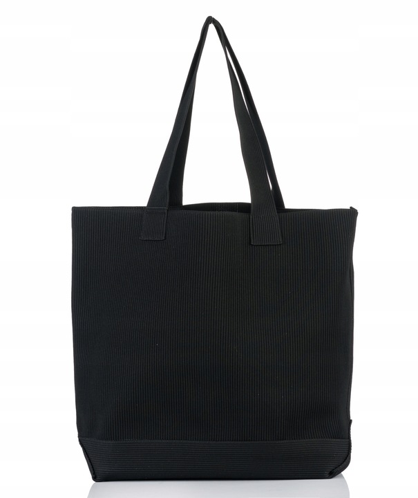 Monnari torebka shopper poliester czarny