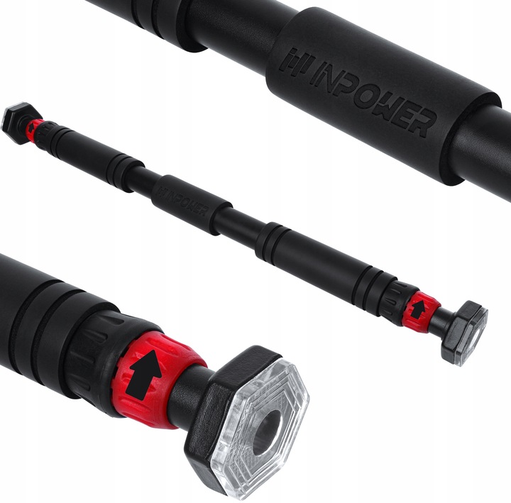 DRĄŻEK ROZPOROWY DO PODCIĄGANIA INPOWER - REGULOWANY 65-100 CM - MAX 150 KG