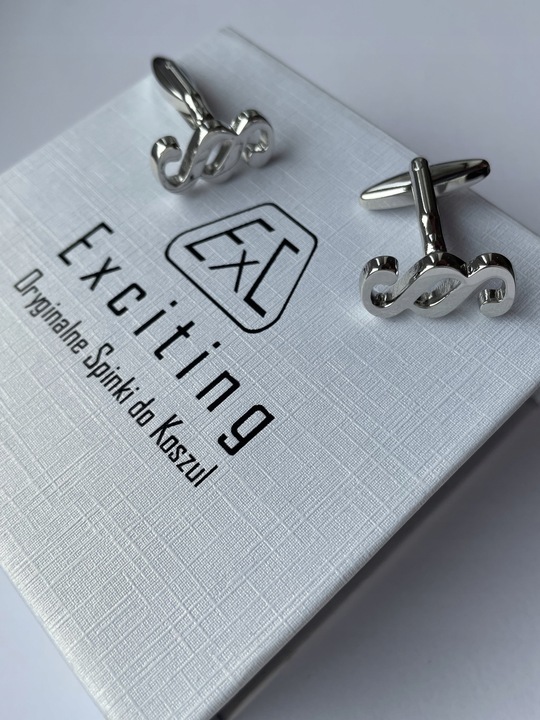 Spinki do mankietów EXC Paragraf dla Prawnika Adwokata Sędziego Notariusza