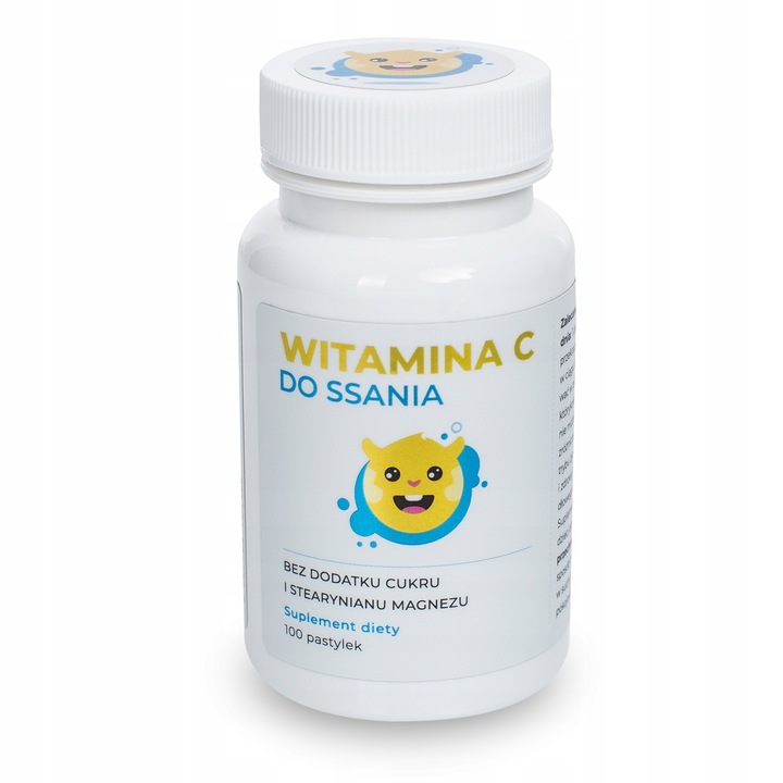 VISANTO Witamina C do ssania dla dzieci 100 tab