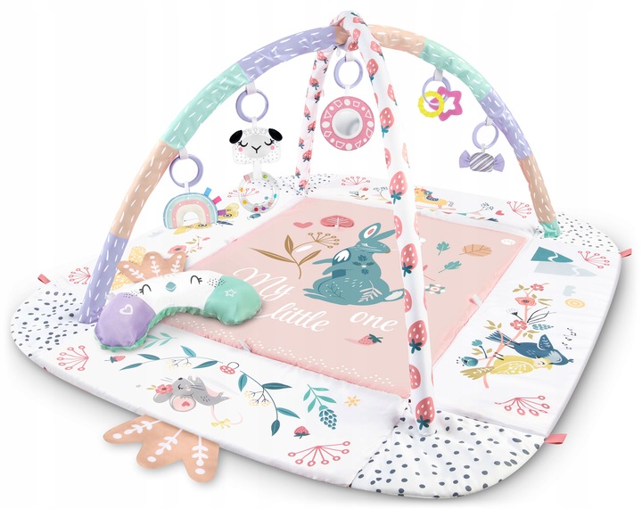 MATA EDUKACYJNA INTERAKTYWNA NUKIDO DLA DZIECI DUŻA 3w1 GRATIS PODUSZKA