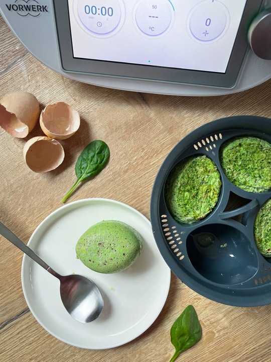 Gotowanie jajek w koszulkach/na parze Thermomix TM7 TM6 TM5 TM31 steamEGGS