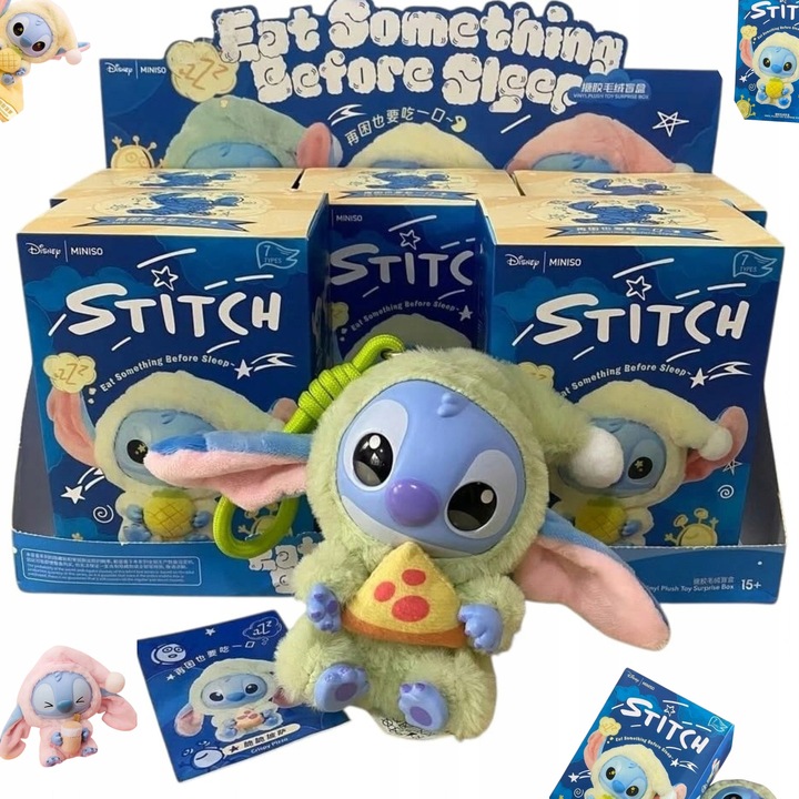 Stitch z Brelokiem Maskotka Pluszowa Niespodzianka