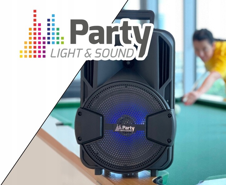 Kolumna BLUETOOTH KARAOKE MIKROFON STATYW PILOT