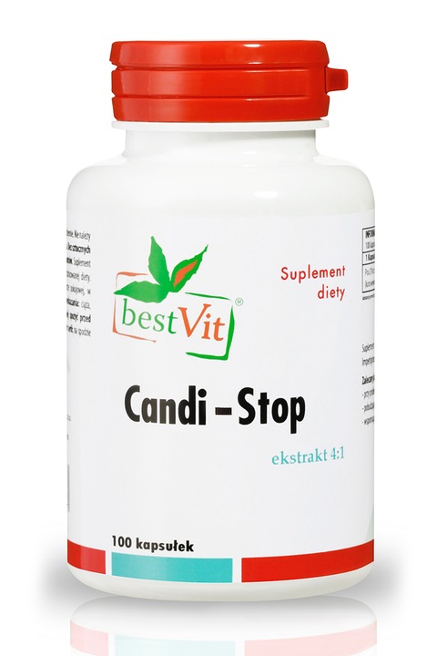 Candi-Stop, 100 kaps. | Pau d'arco ekstrakt 4:1 500 mg