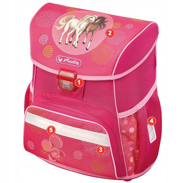 TORNISTER PLECAK SZKOLNY HERLITZ LOOP SPRING HORSE