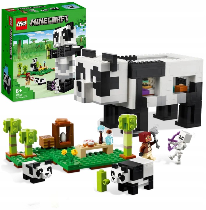 LEGO Minecraft 21245 Rezerwat pandy