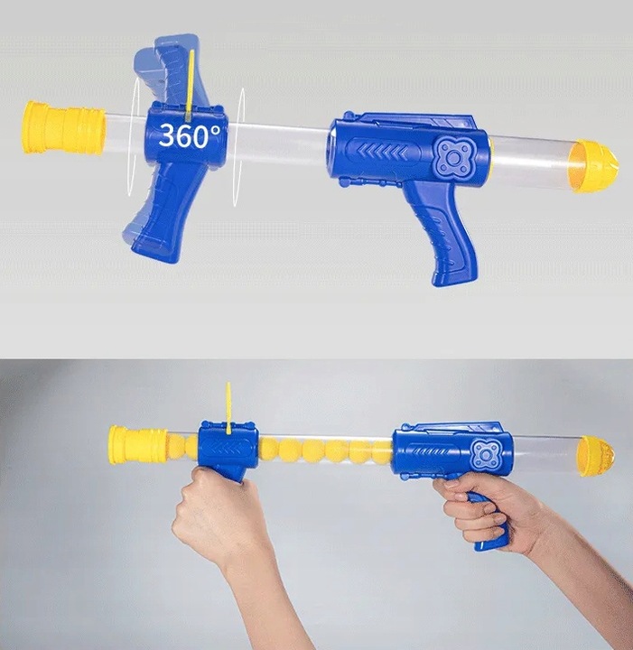 GRA GŁODNA KACZKA STRZELANIE DO CELU PISTOLET