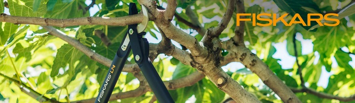FISKARS Sekator ogrodowy kowadełkow dwuręczny nożyce do suchych gałęzi LX99