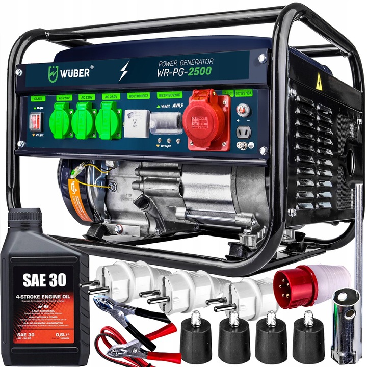 AGREGAT PRĄDOTWÓRCZY OHV AVR 2500W GENERATOR PRĄDU