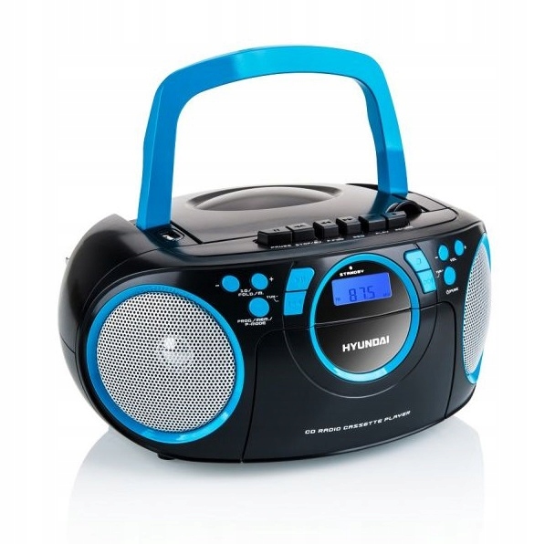BOOMBOX HYUNDAI 788N USB AUX CD MP3 WYŚWIETLACZ
