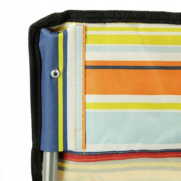 Krzesełko turystyczne SKŁADANE pokrowiec siedzisko z oparciem do 120kg NILS