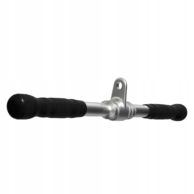 UCHWYT PROSTY DRĄŻEK DO WYCIĄGU ATLASU GRYF OBROTOWY DO ĆWICZEŃ 54CM 4FIZJO