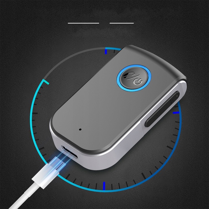 BEZPRZEWODOWY ODBIORNIK BLUETOOTH 5.0 ADAPTER TRANSMITER AUX MINI-JACK 3.5