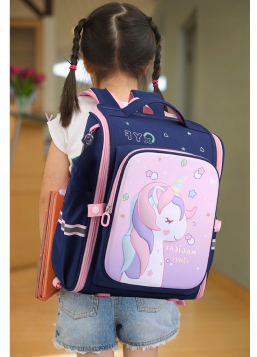 PLECAK PLECACZEK DO PRZEDSZKOLA DZIECIĘCY PRZEDSZKOLNY POJEMNY JEDNOROŻEC