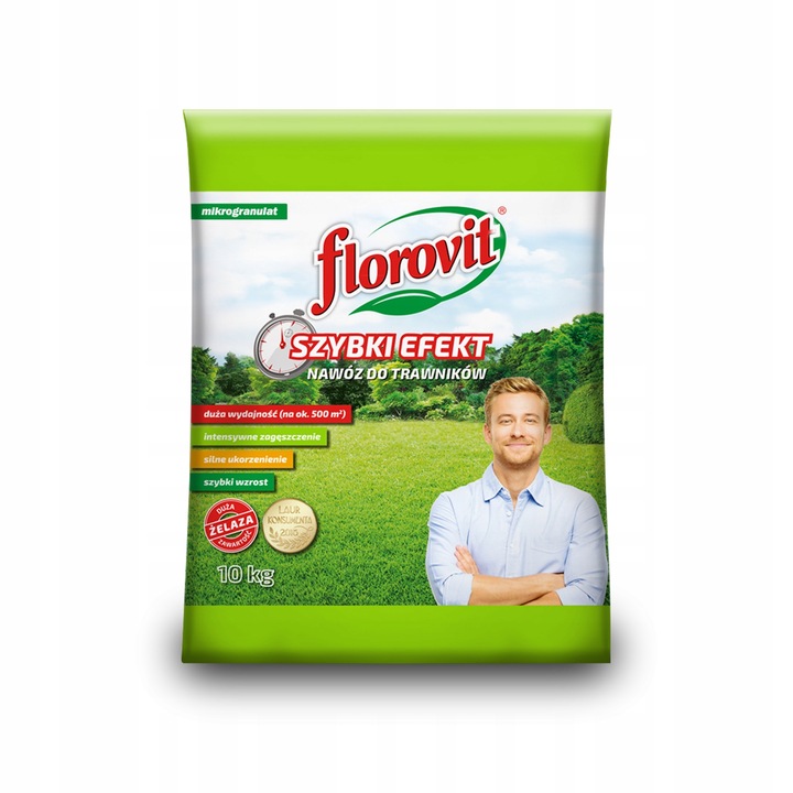 Nawóz do trawy SZYBKI EFEKT 10 kg Florovit