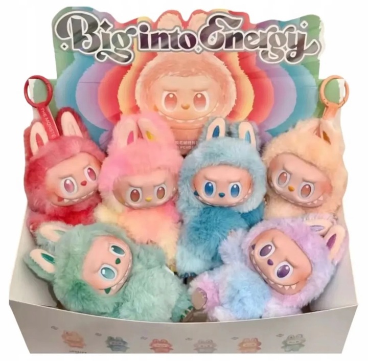 LABUBU MACARON MONSTER 18cm BRELOK ZAWIESZKA KOLEKCJONERSKA MASKOTKA LALKA