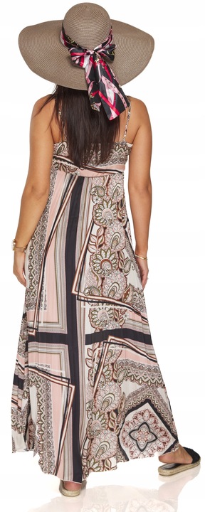 KAPELUSZ SŁOMKOWY EKO SŁOMKA beżowy z kokardą