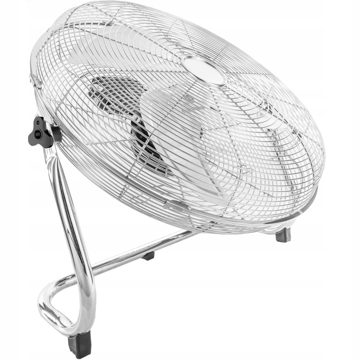 WIATRAK WENTYLATOR STOJĄCY PODŁOGOWY CICHY 18″ PRZEMYSŁOWY 120W B. MOCNY