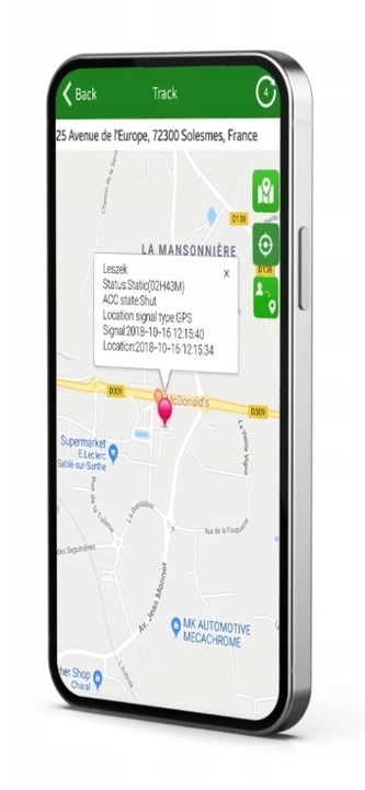 LOKALIZATOR GPS MINI DO POJAZDÓW ROWERU AUTA BEZ ABONAMENTU MAGNES TRACKER