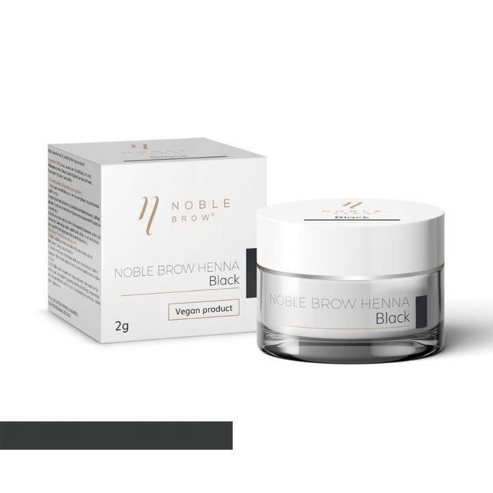 Noble Lashes henna pudrowa Black