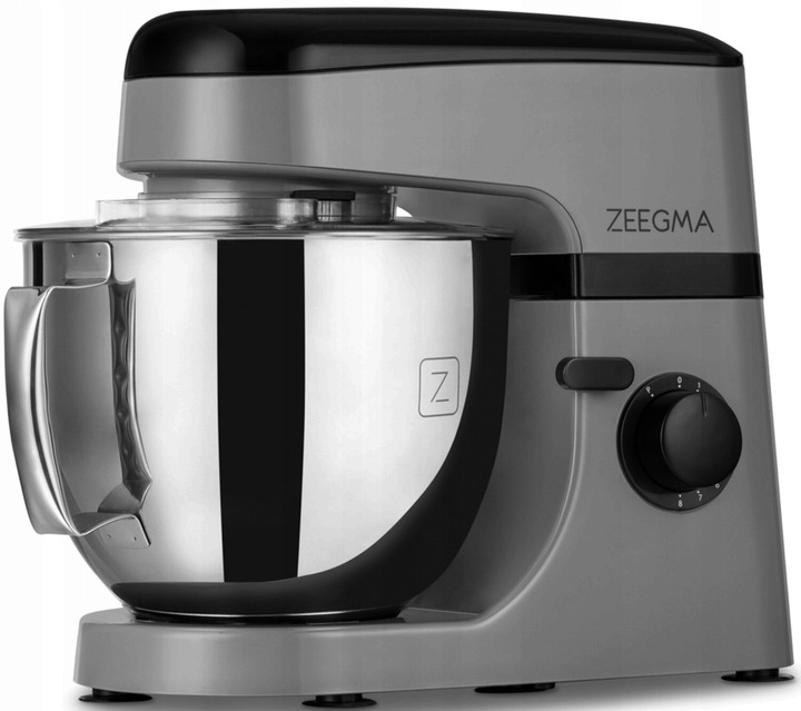 Robot kuchenny planetarny ZEEGMA Planeet Mix 1000W Szary