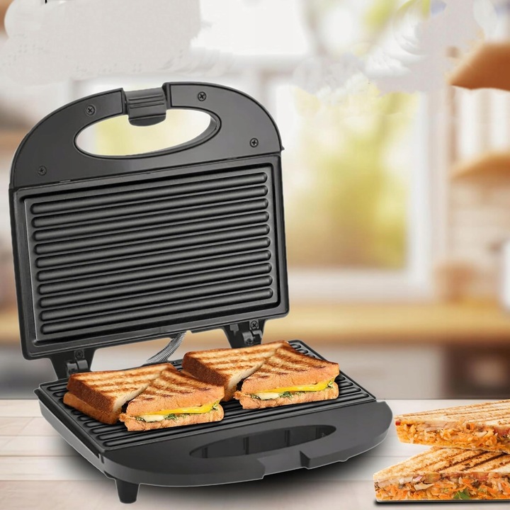 TOSTER OPIEKACZ DO KANAPEK TOSTÓW MOCNY 800W