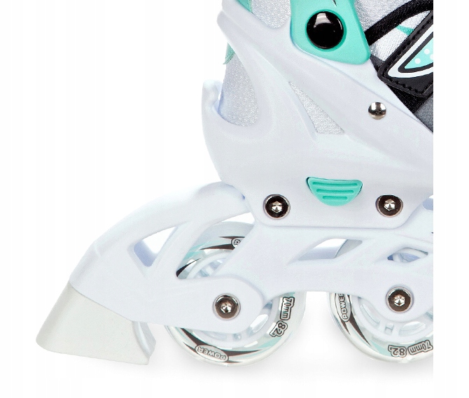 Rolki Regulowane RAVEN Profession White/Mint 35-39