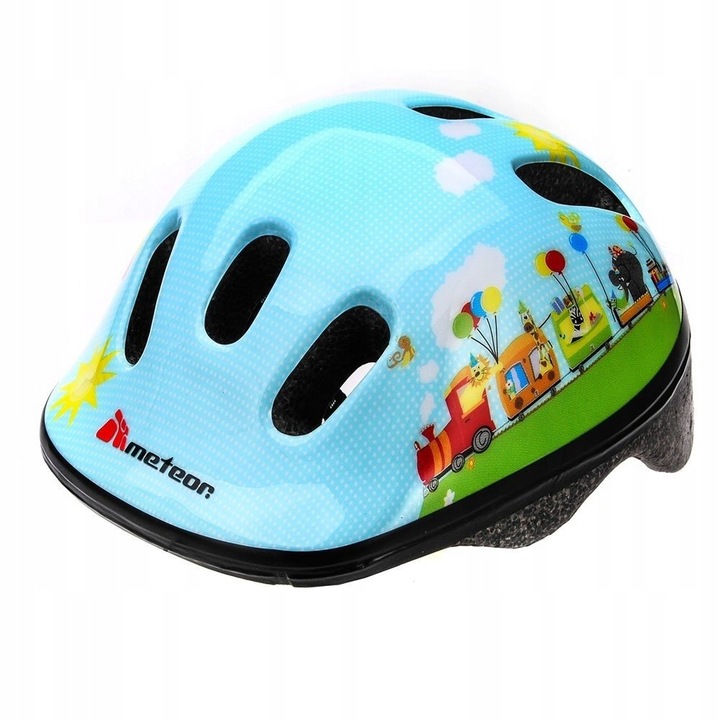 KASK ROWEROWY DZIECIĘCY LEKKI 48-52 cm METEOR