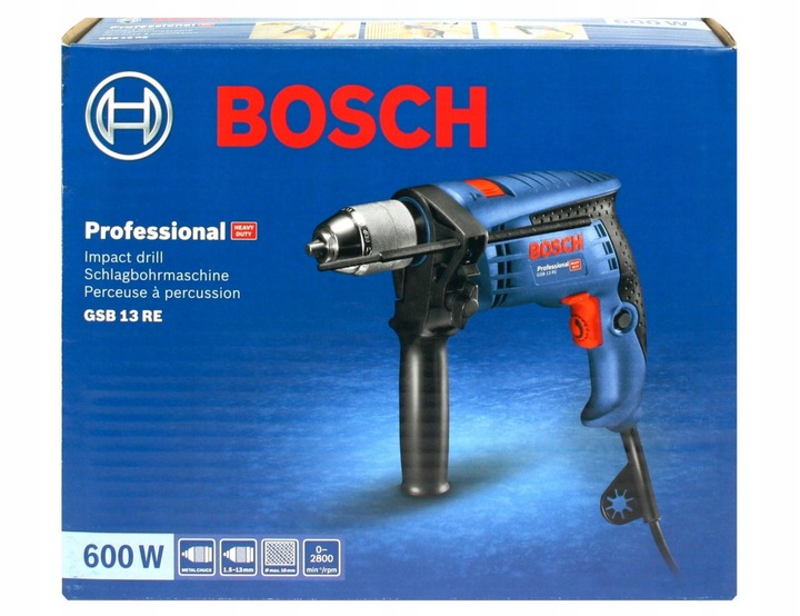 WIERTARKA UDAROWA GSB 13 RE BOSCH