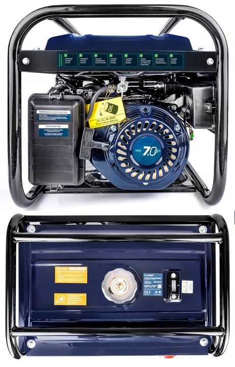 AGREGAT PRĄDOTWÓRCZY GENERATOR PRĄDU 6,5KM 2500W AVR