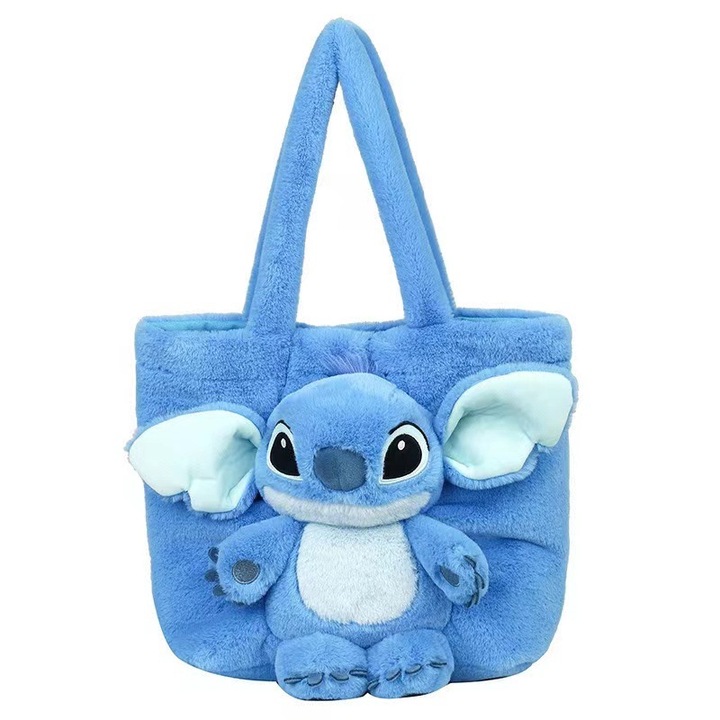 TOREBKA PLUSZAK STICH STITCH MASKOTKA PLUSZOWA TOREBECZKA NA RAMIĘ DZIECI