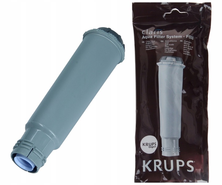Akcesoria Filtr F088 + odkamieniacz + tabletki czyszczące do ekspresu Krups
