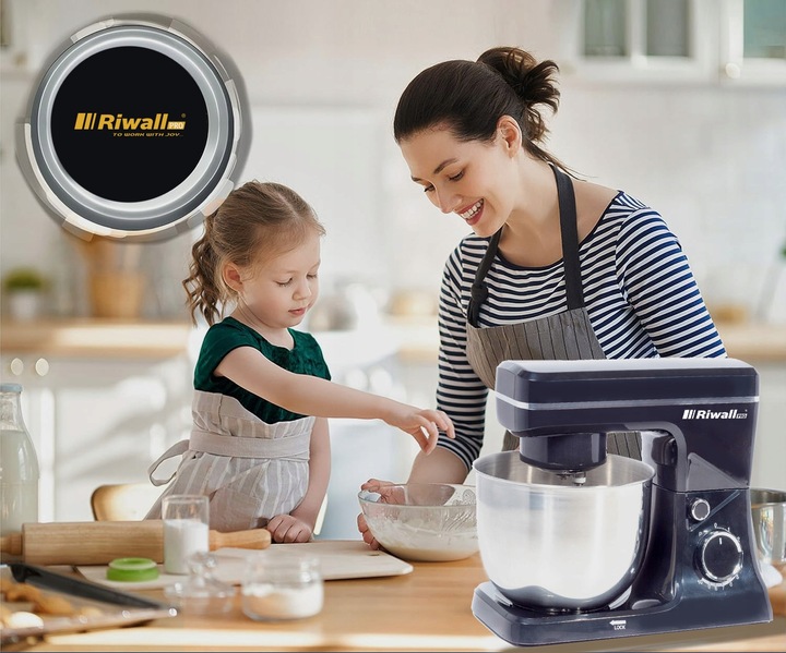 ROBOT KUCHENNY PLANETARNY MIKSER 2500W 7w1 WIELOFUNKCYJNY 4L RIWALL RRP-01