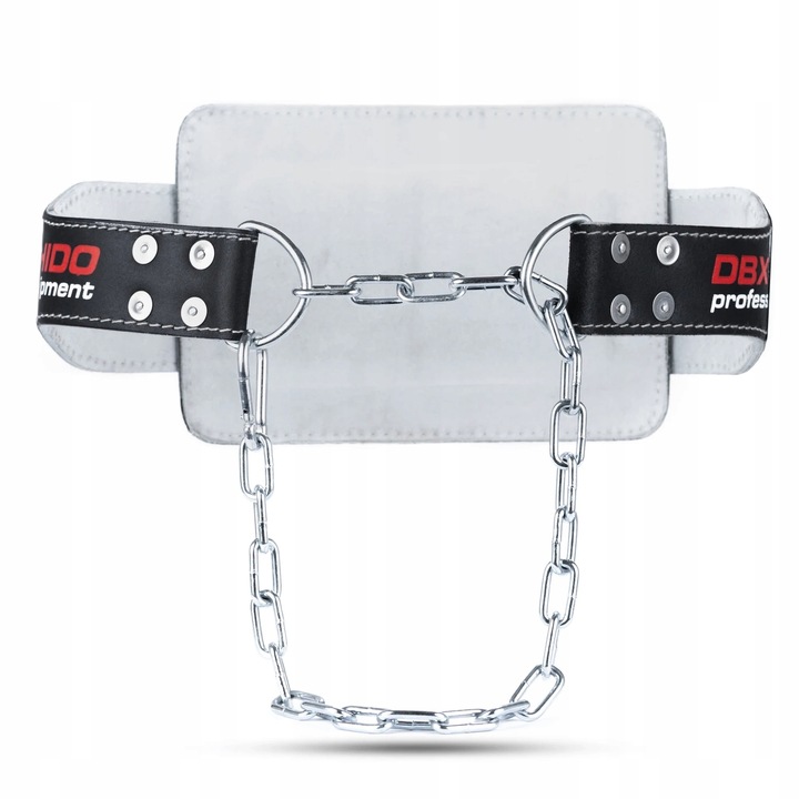 PAS OBCIĄŻENIOWY DIP BELT ZE SKÓRY DO DIPÓW I PODCIĄGANIA DBX BUSHIDO WB-1