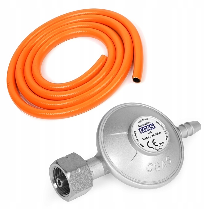 Grill gazowy ogrodowy 10.2 kW duży ruszt 3 palniki termometr reduktor Multi