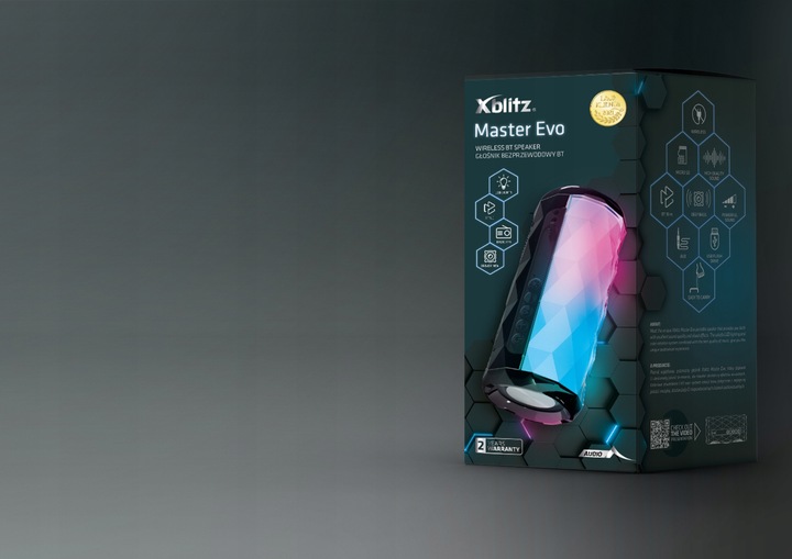 GŁOŚNIK PRZENOŚNY BLUETOOTH 5.0 XBLITZ MASTER EVO