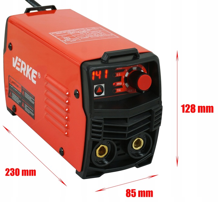 SPAWARKA INWERTOROWA INWERTEROWA LCD MMA ELEKTRODY