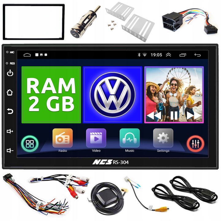 RADIO NAWIGACJA ANDROID DO VW PASSAT B5 1996-2004
