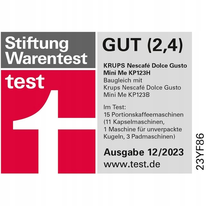 Krups KP123H10Aurządzenie do kapsułek