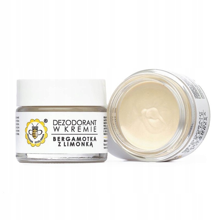 MIODOWA MYDLARNIA Dezodorant w kremie BERGAMOTKA