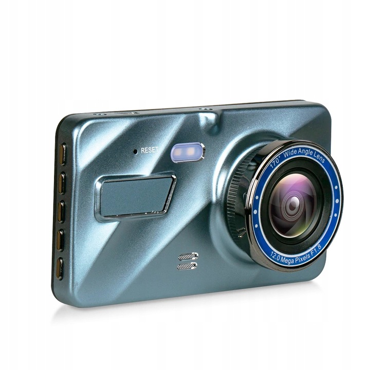 WIDEOREJESTRATOR JAZDY DOTYKOWY PRZÓD TYŁ MENU PL