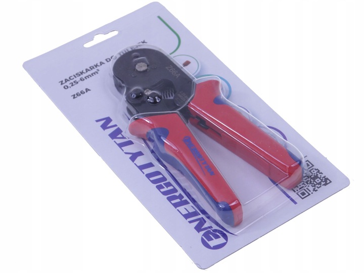 ENERGOTYTAN PRASKA ZACISKARKA DO TULEJEK 0,25-6 Z6