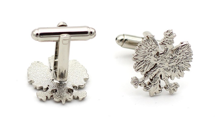 ORZEŁ POLSKI SPINKI DO MANKIETÓW z etui