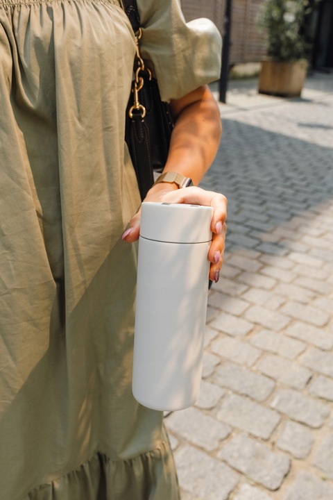 Kambukka kubek termiczny Olympus 500ml Marshmallow white kubek z pokrywką