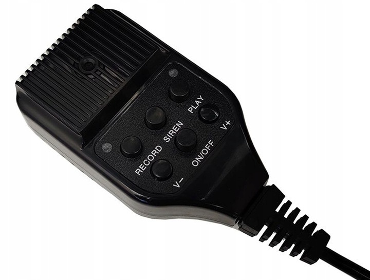 Megafon Tonsil TE 30/20 - Nagrywanie Syrena REC Wersja AKU z Akumulatorem